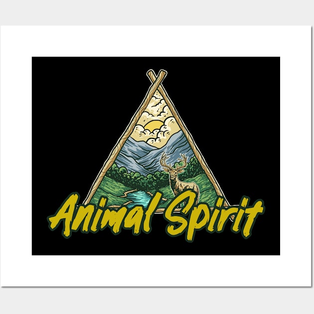 Animal Spirit Wall Art by John Byrne